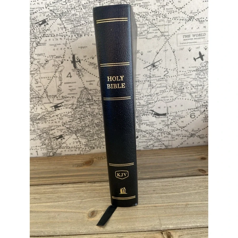 Holy Bible King James Version Black Leather Thompson‎ Nelson Publishers